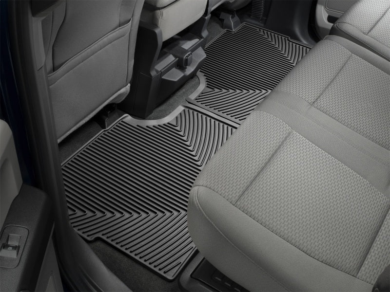 WeatherTech WT Rubber Mats - Rear - Blk by WeatherTech