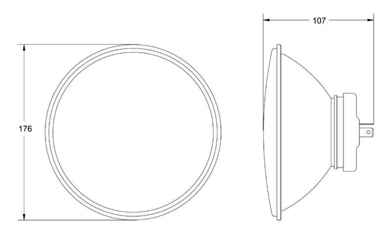 HELLA Halogen Lamp by Hella