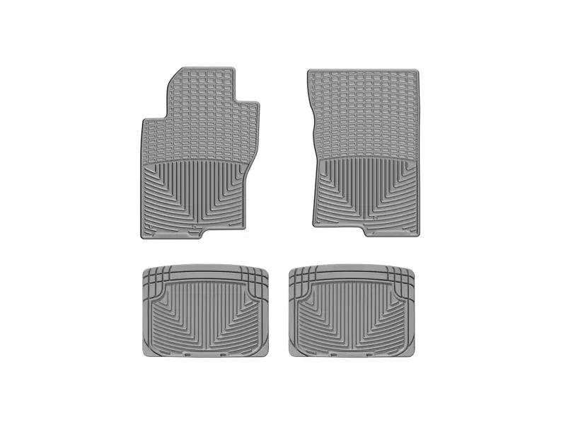 WeatherTech WT Rubber Mats - Rear - Grey