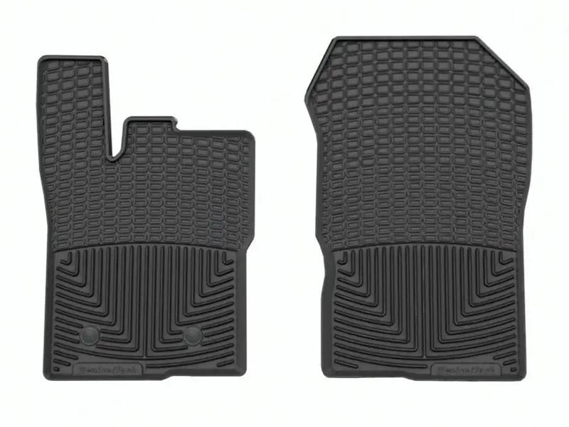 WeatherTech WT Rubber Mats - Front - Blk by WeatherTech