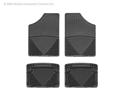 WeatherTech WT Rubber Mats - Rear - Blk by WeatherTech