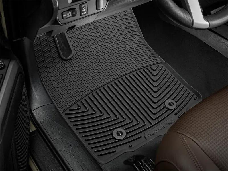 WeatherTech WT Rubber Mats - Front - Blk by WeatherTech