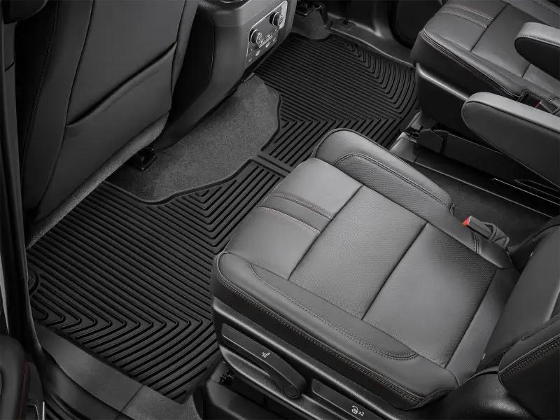 WeatherTech WT Rubber Mats - Rear - Blk by WeatherTech