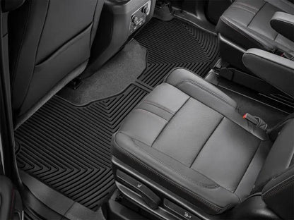 WeatherTech WT Rubber Mats - Rear - Blk by WeatherTech