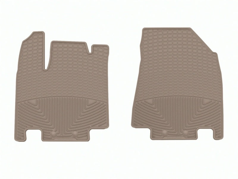 WeatherTech WT Rubber Mats - Front - Tan by WeatherTech