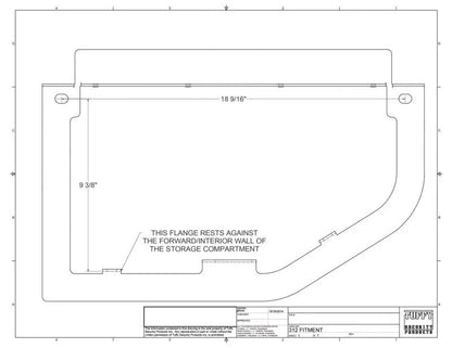 Tuffy Products TFY Underseat Drawer by Tuffy Products