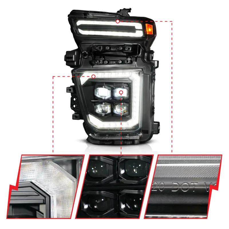 ANZO ANZ LED/Projector Headlights by ANZO