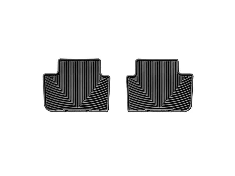 WeatherTech WT Rubber Mats - Rear - Blk by WeatherTech