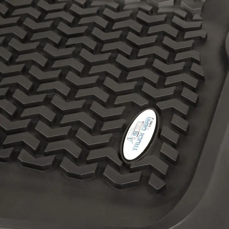 Rugged Ridge RUG Floor Liners - Black by Rugged Ridge