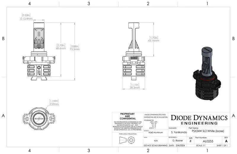 Diode Dynamics DIO SL2 LED Bulbs by Diode Dynamics