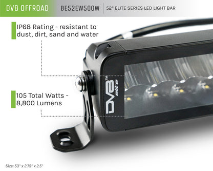 DV8 Offroad DVE LED Light Bars & Cubes