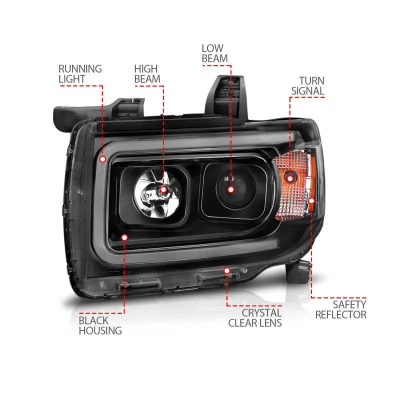 ANZO ANZ LED/Projector Headlights by ANZO