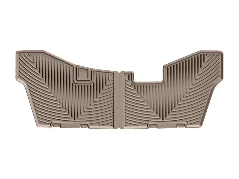 WeatherTech WT Rubber Mats - Rear - Tan by WeatherTech