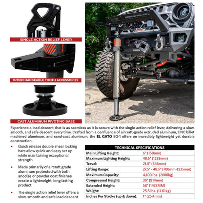 Go Rhino GOR Xventure Gear El Gato Jack