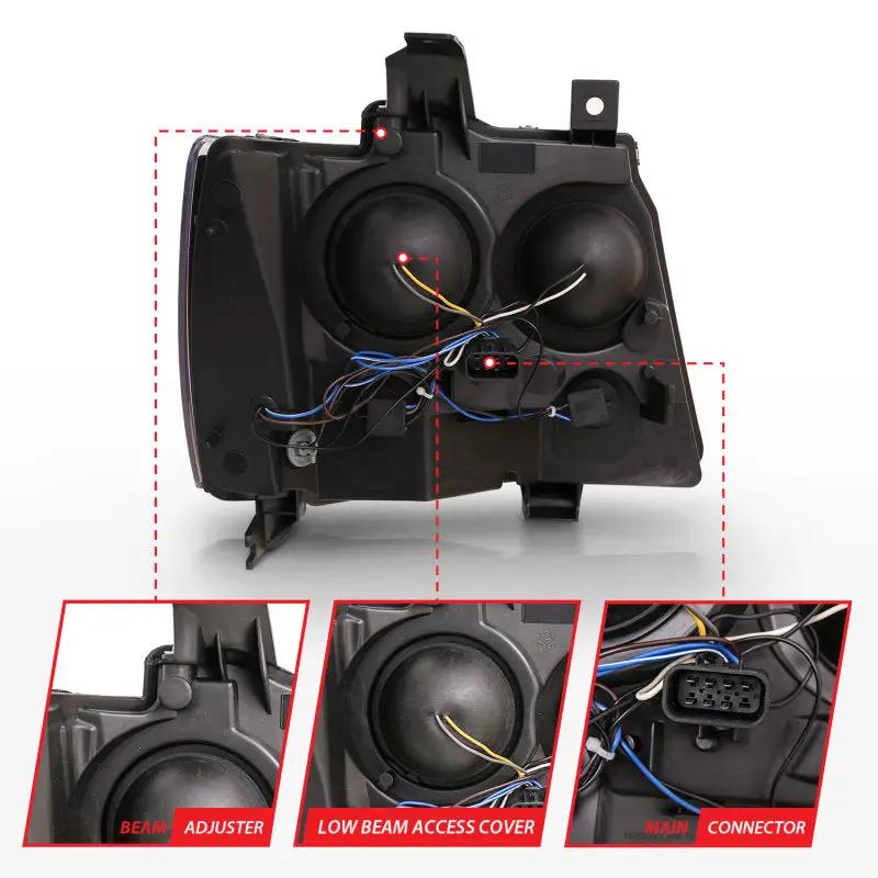 ANZO ANZ LED/Projector Headlights by ANZO
