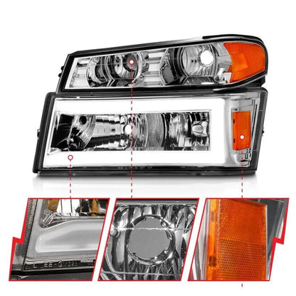 ANZO ANZ Crystal Headlights by ANZO