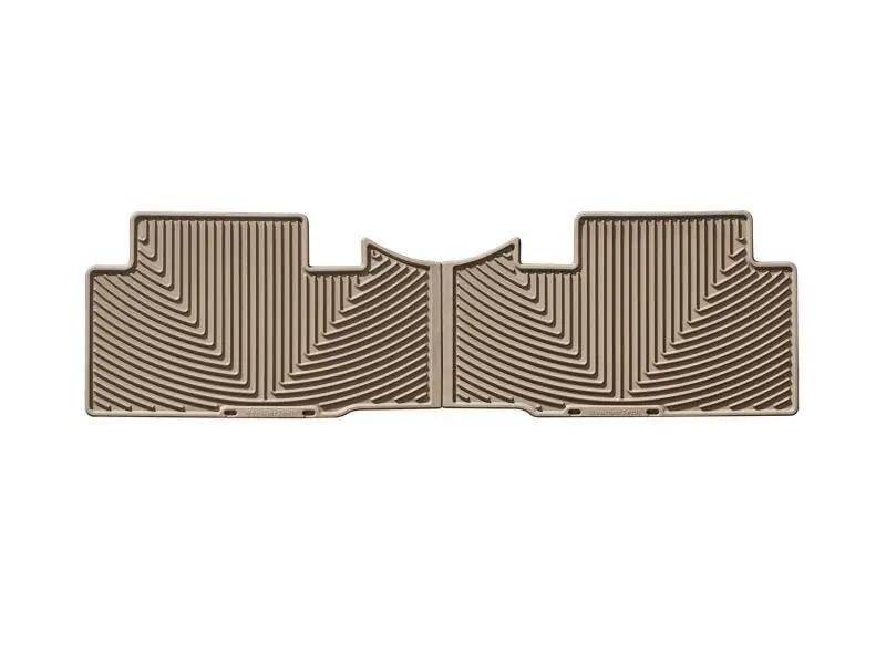WeatherTech WT Rubber Mats - Rear - Tan by WeatherTech
