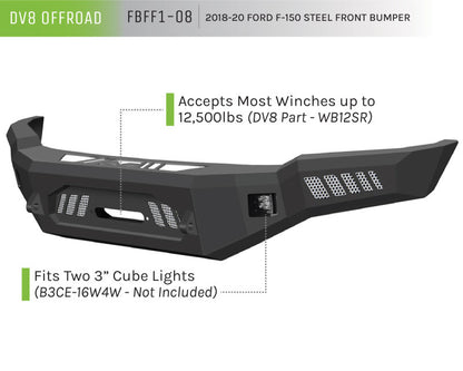 DV8 Offroad DVE Front Bumpers