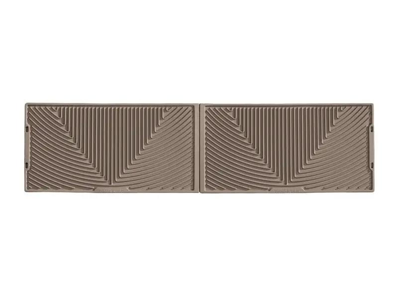 WeatherTech WT Rubber Mats - Rear - Tan by WeatherTech