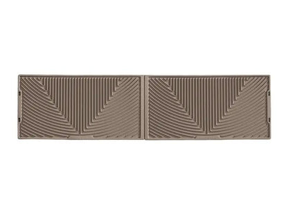 WeatherTech WT Rubber Mats - Rear - Tan by WeatherTech