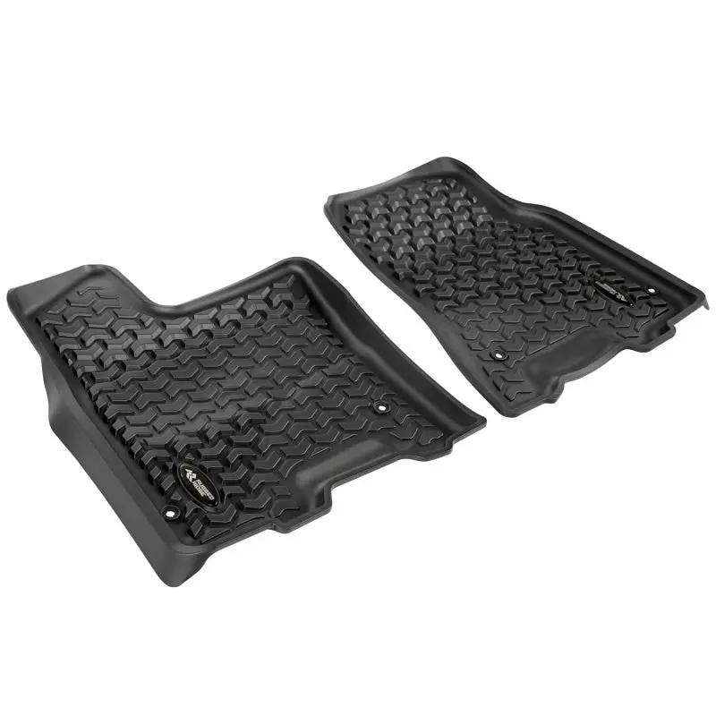 Rugged Ridge RUG Floor Liners - Black by Rugged Ridge