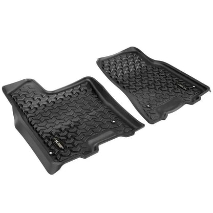 Rugged Ridge RUG Floor Liners - Black by Rugged Ridge