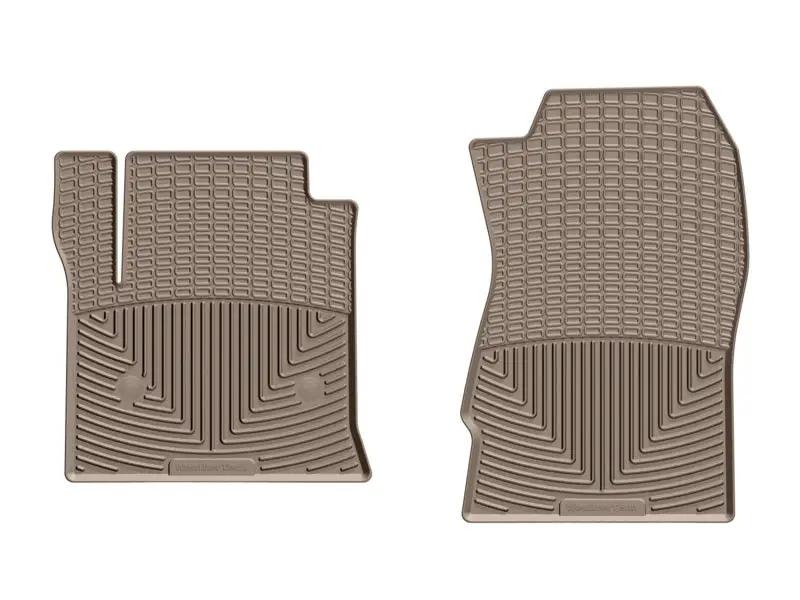 WeatherTech WT Rubber Mats - Front - Tan by WeatherTech