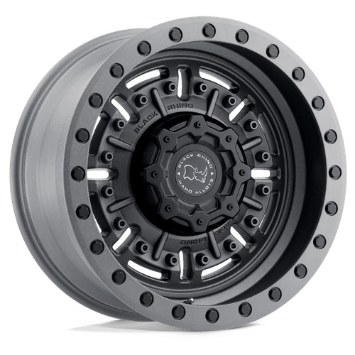 Black Rhino Hard Alloys BR ABRAMS 18X9.5 6X139 -18 112 TXT M-GM