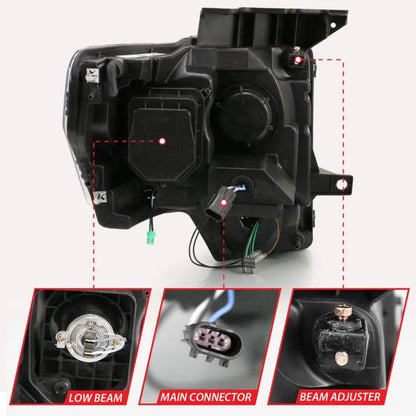 ANZO ANZ LED/Projector Headlights