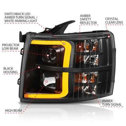 ANZO ANZ LED/Projector Headlights by ANZO