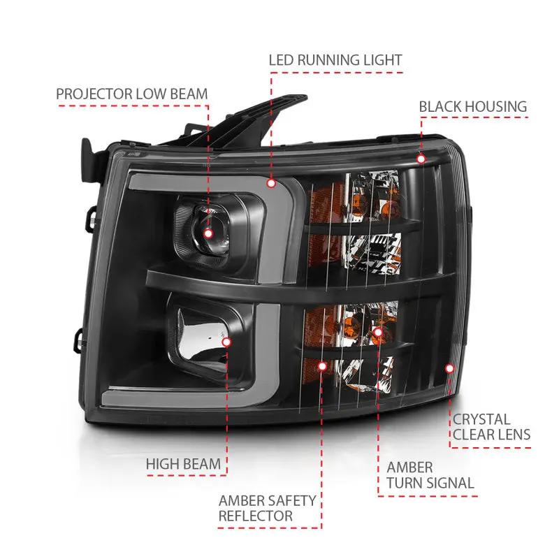 ANZO ANZ LED/Projector Headlights by ANZO