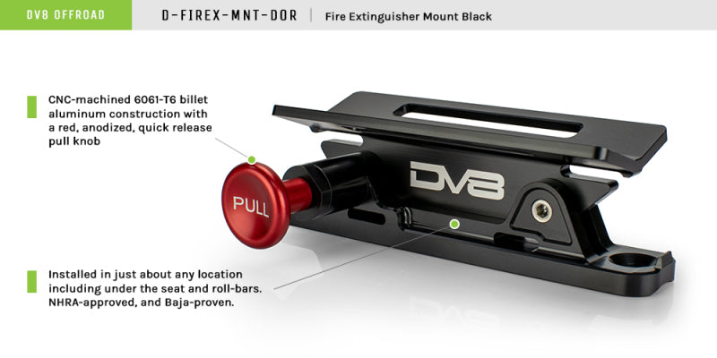 DV8 Offroad DVE Fire Extinguishers
