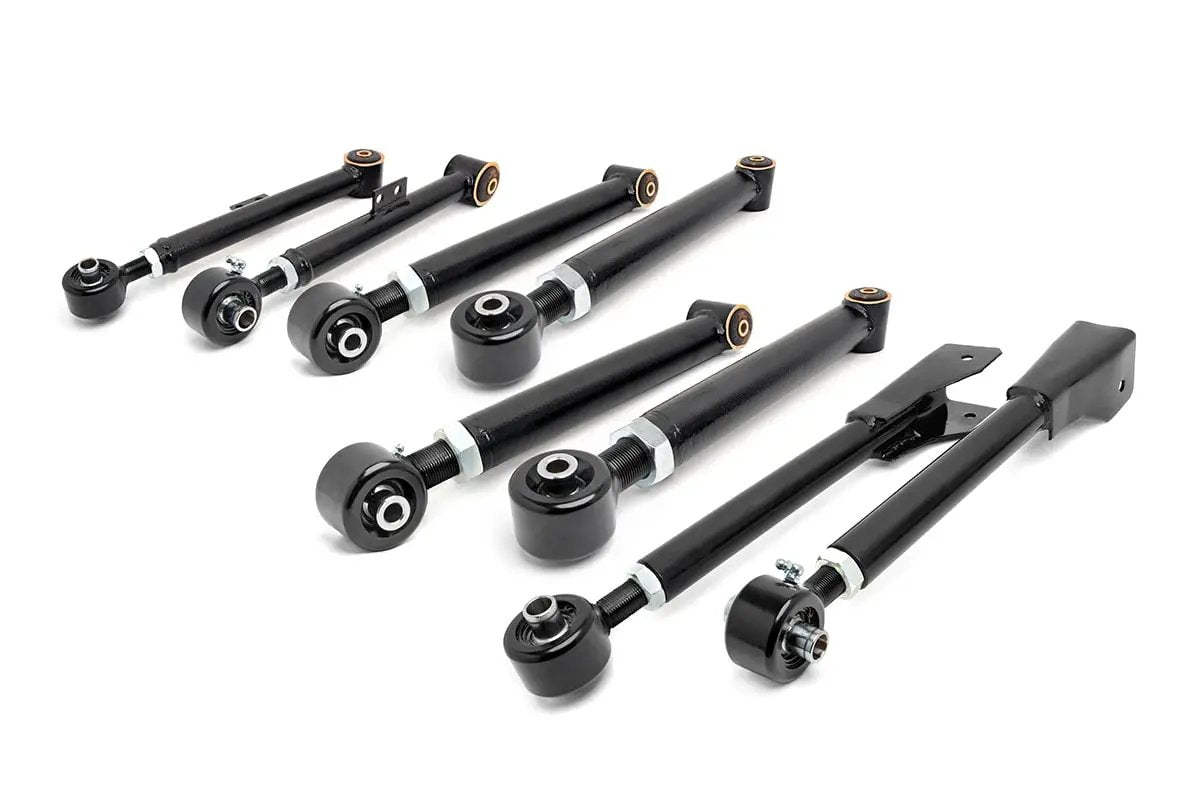 Rough Country X-Flex Control Arms | Complete Set | Jeep Wrangler TJ (97-06)/Wrangler Unlimited (04-06) by Rough Country