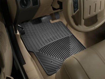 WeatherTech WT Rubber Mats - Front - Blk