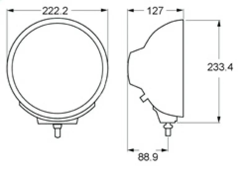 HELLA Rallye 4000 Lamp by Hella