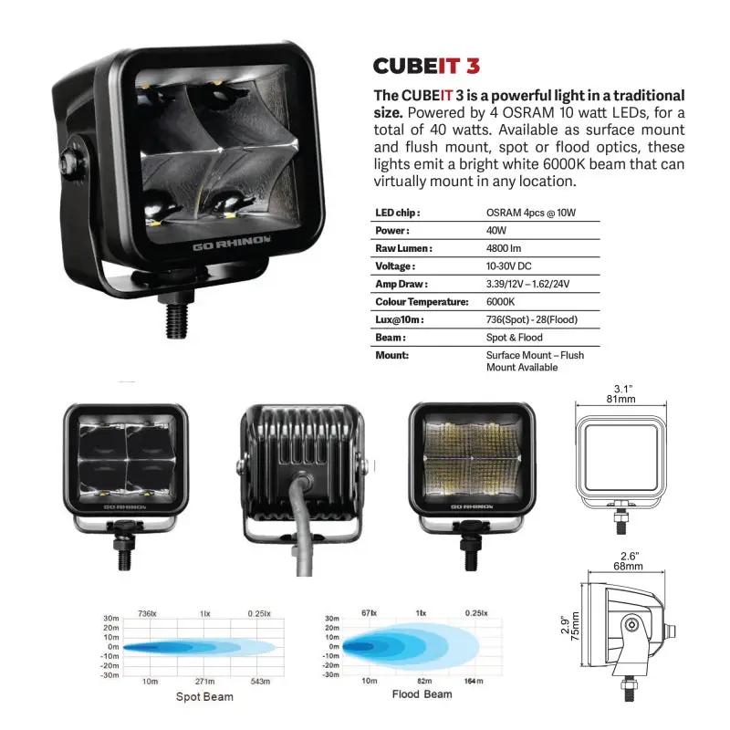 Go Rhino GOR Xplor Lighting by Go Rhino