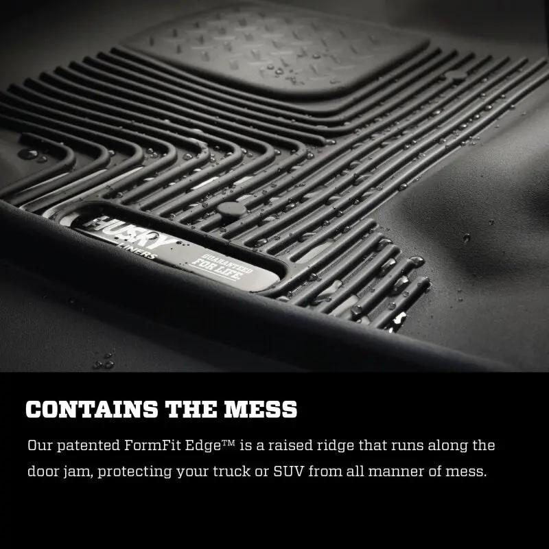 Husky Liners HL XAC - Rear - Black by Husky Liners