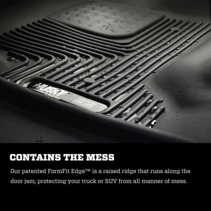 Husky Liners HL XAC - Rear - Black by Husky Liners