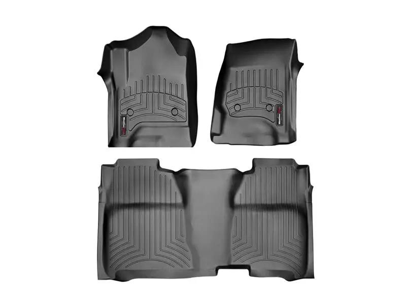WeatherTech WT FloorLiner - Rear - Blk by WeatherTech
