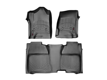 WeatherTech WT FloorLiner - Rear - Blk by WeatherTech