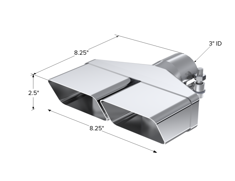MBRP Univ Exhaust Tips SS by MBRP