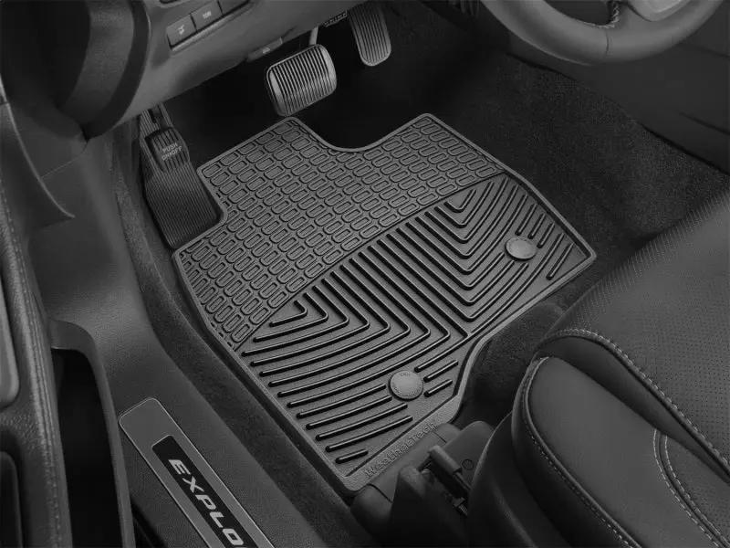 WeatherTech WT Rubber Mats - Front - Blk by WeatherTech