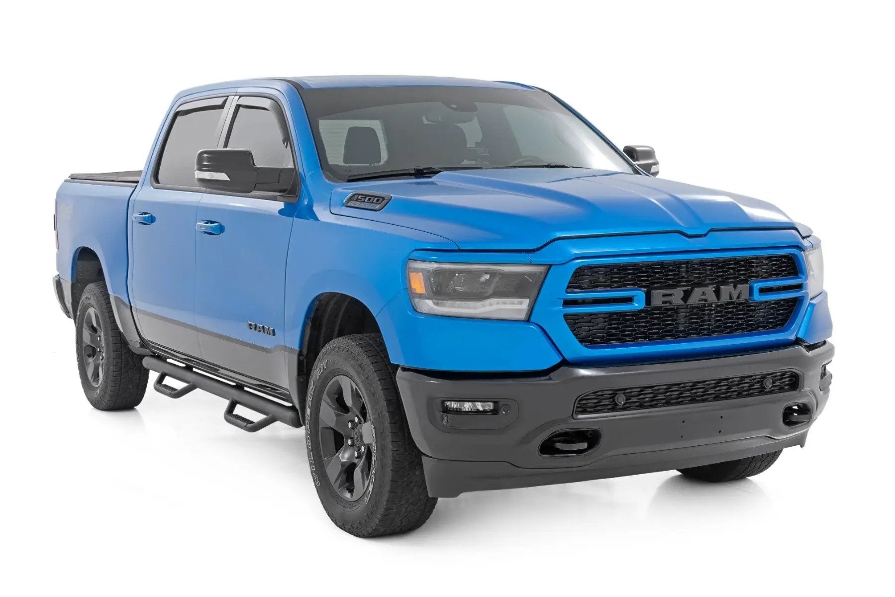 Rough Country Nerf Steps | Cab Length | Crew | 5'7" Bed | Ram 1500 (19-26)/1500 TRX (21-24) by Rough Country