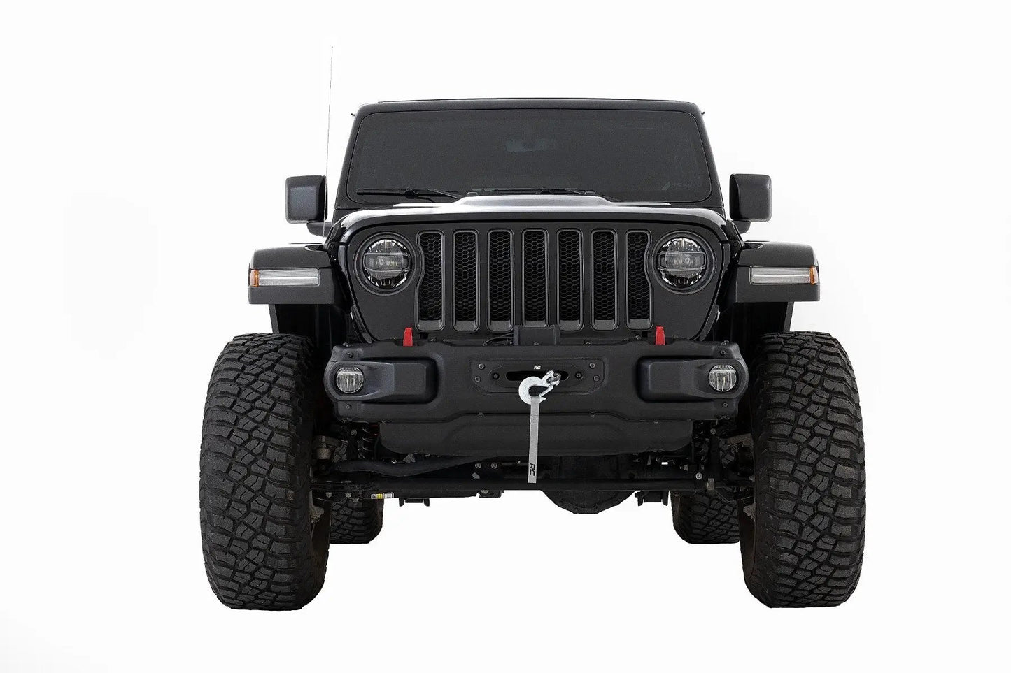 Rough Country Winch Mounting Plate | Modular Steel OE Bumper | Jeep Gladiator JT/Wrangler JL (18-26) by Rough Country