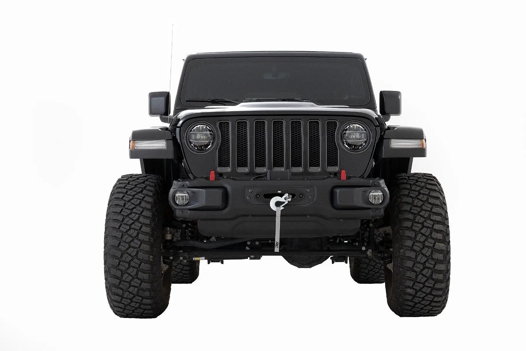 Rough Country Winch Mounting Plate | Modular Steel OE Bumper | Jeep Gladiator JT/Wrangler JL (18-26) by Rough Country