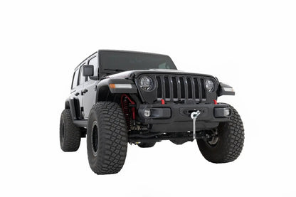 Rough Country Winch Mounting Plate | Modular Steel OE Bumper | Jeep Gladiator JT/Wrangler JL (18-26) by Rough Country