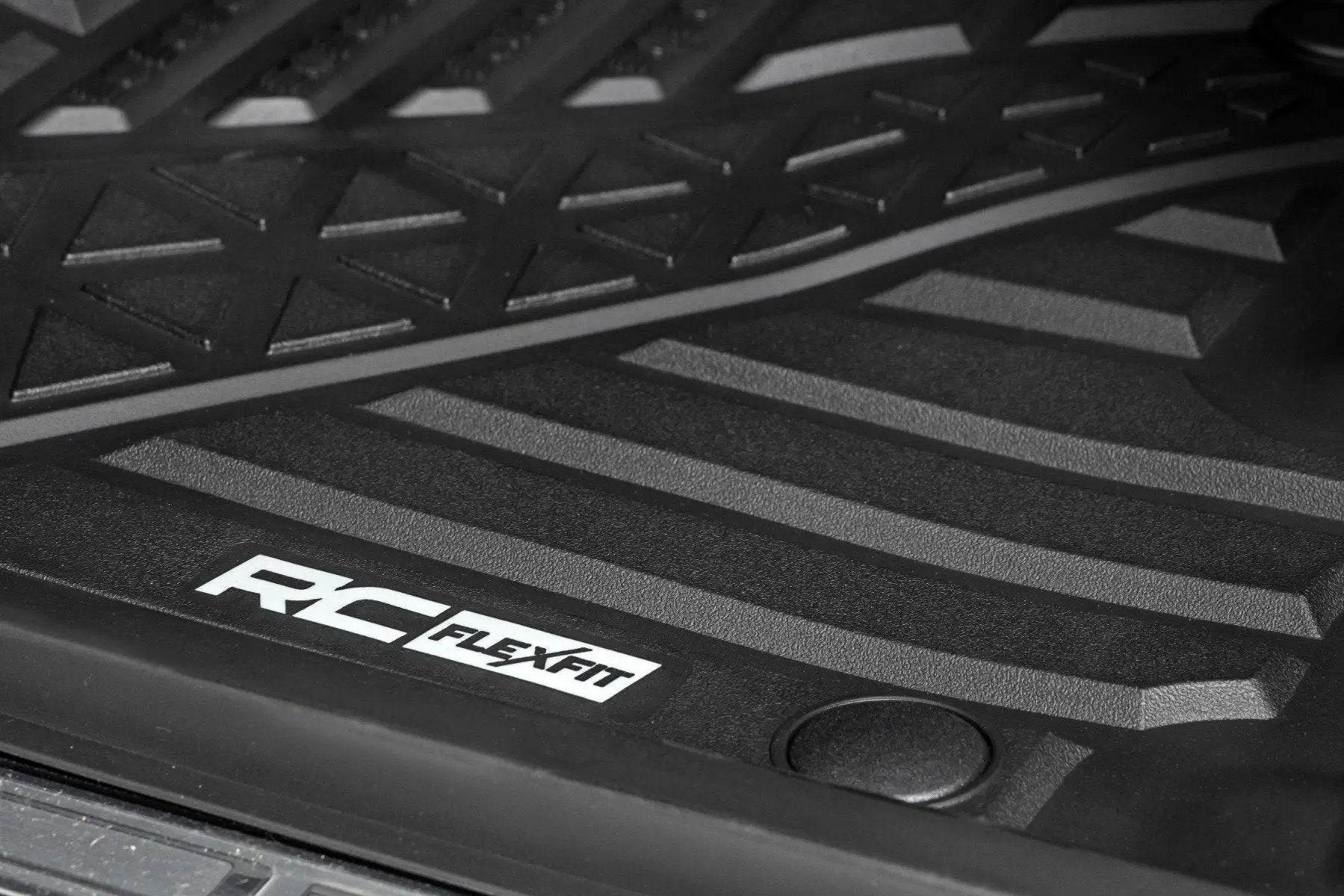Rough Country Flex-Fit Floor Mats | FR & RR | Crew | Ram 1500 (19-24)/1500 TRX (21-24) by Rough Country