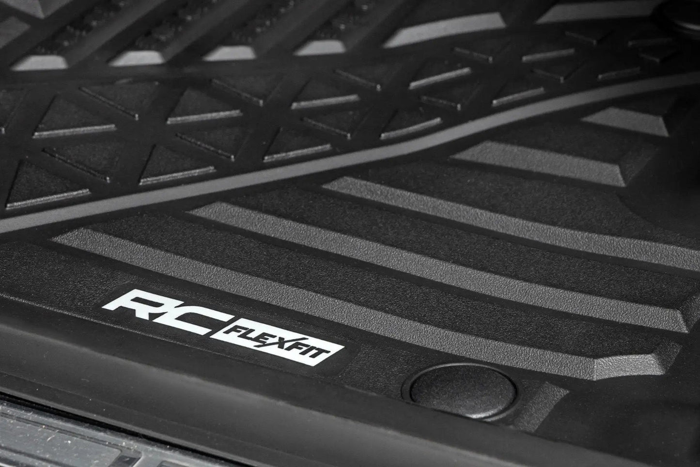 Rough Country Flex-Fit Floor Mats | Front | Crew | Ram 1500 (19-24)/1500 TRX (21-24) by Rough Country