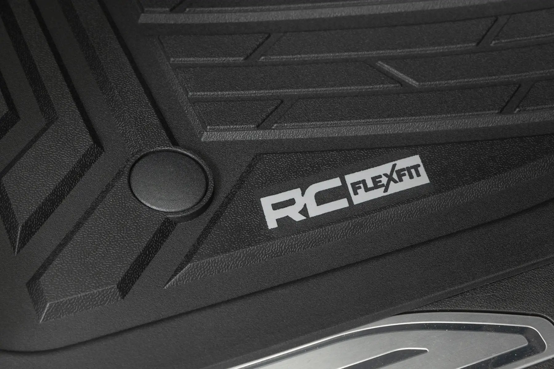 Rough Country Flex-Fit Floor Mats | FR & RR | FR Bucket | Crew | Chevy/GMC 1500/2500HD/3500HD (19-26) by Rough Country