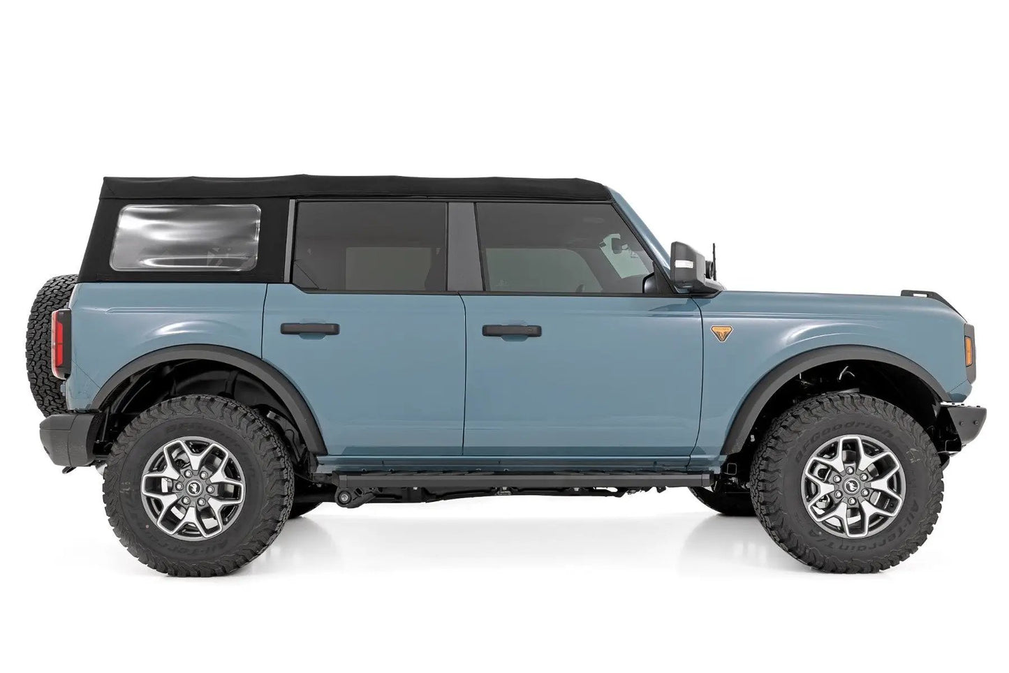 Rough Country BA2 Running Boards | Side Step Bars | 4-Door | Ford Bronco 4WD (2021-2025) by Rough Country